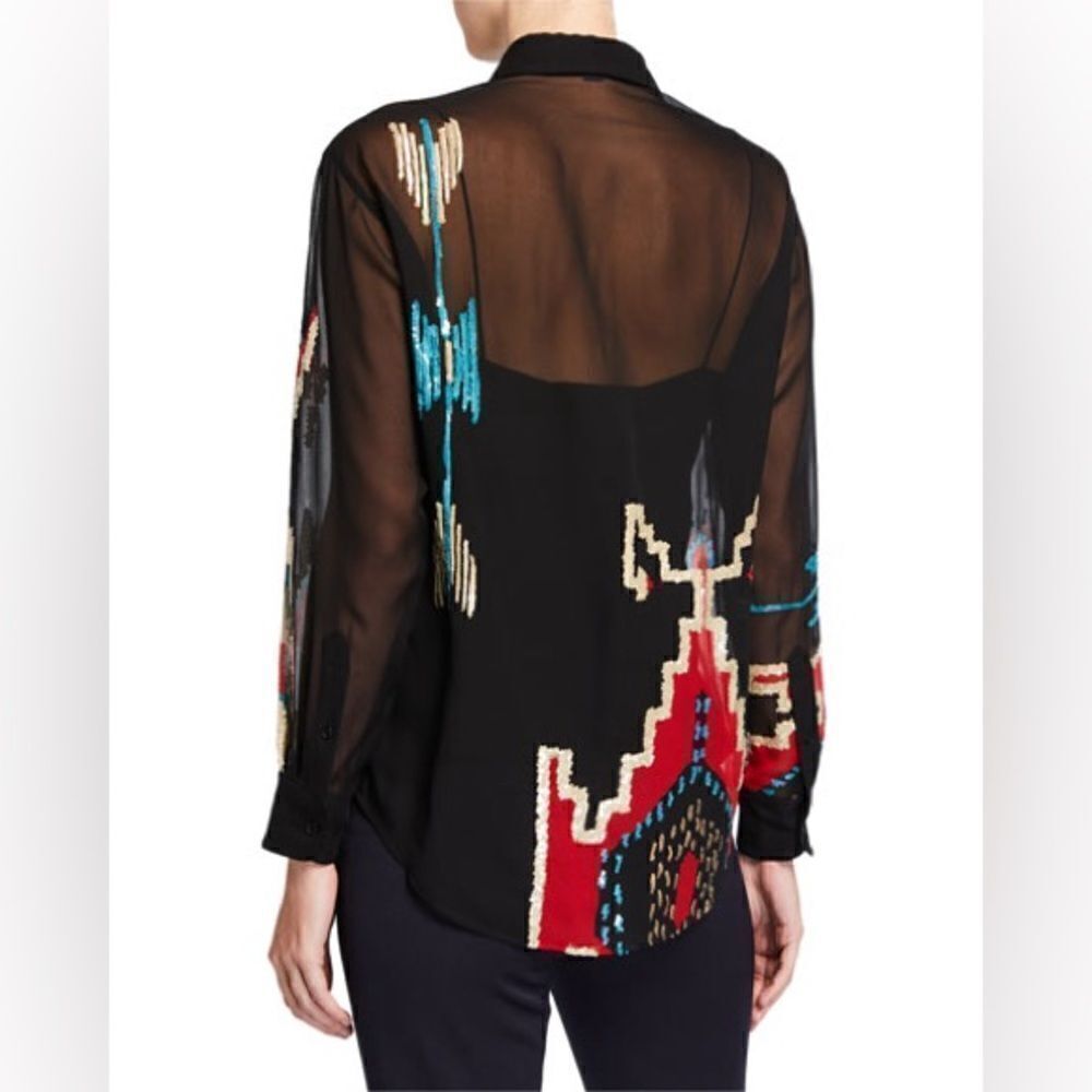 Ralph Lauren Collection Antonella Geometric
Beaded Blouse - Picture 12 of 17